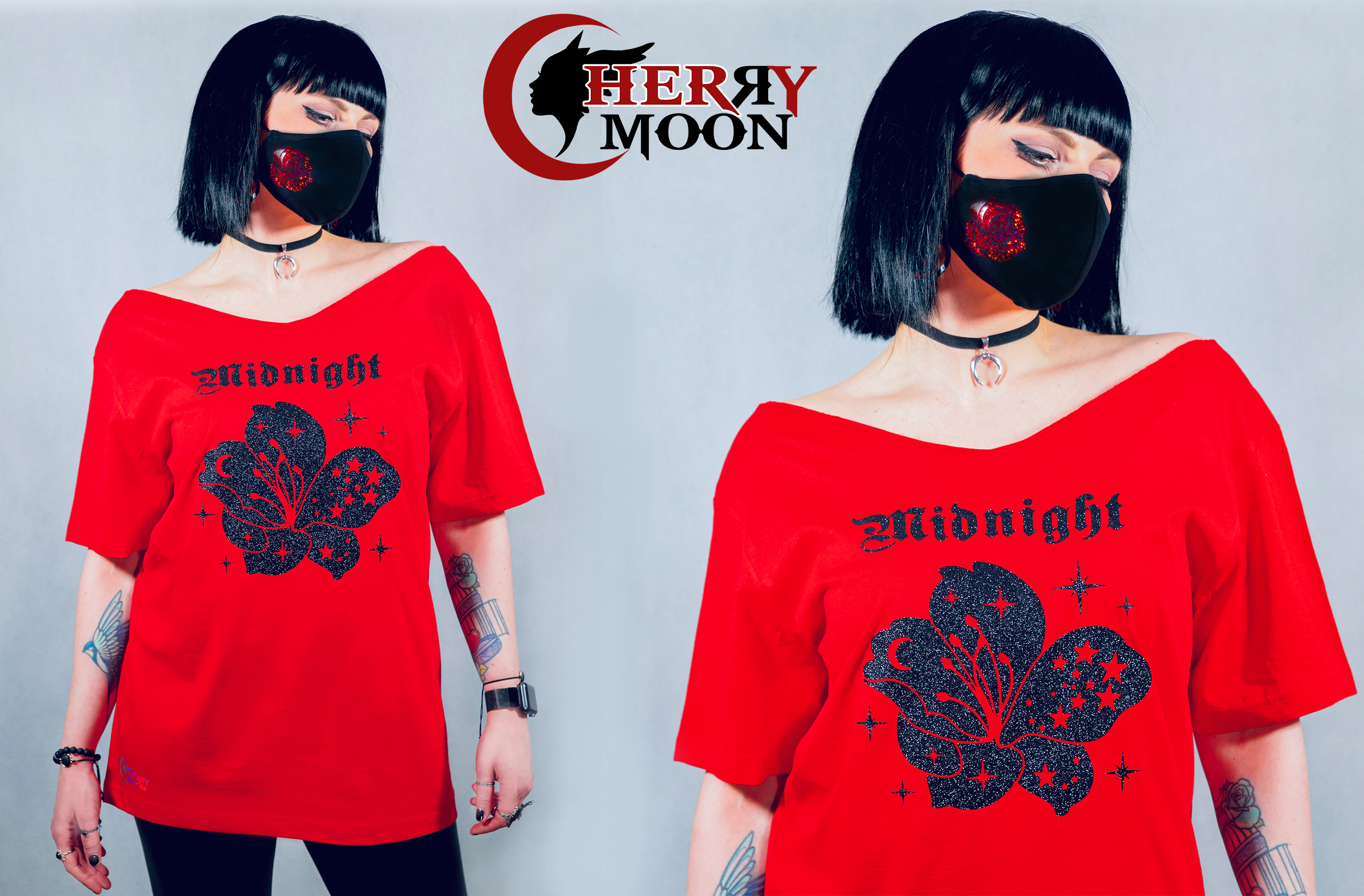 Midnight Orchid Tričko